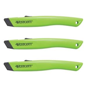 imageWestcott Box Cutter Safety Ceramic Utility Knife 2Pack3pack
