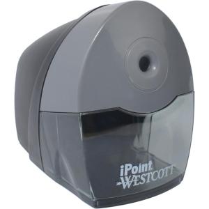 imageWestcott Compact Electric Multi Hole Horizontal Pencil SharpenerSingle Hole