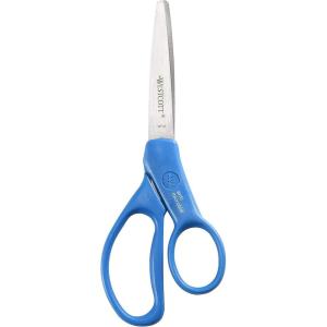 imageWestcott Left ampamp RightHanded Pointed Student Scissors for Kids Ages 1214 Durable Stainless Steel Blades Back to School Classroom Scissors School Supplies 7Inch Assorted ColorsStudent
