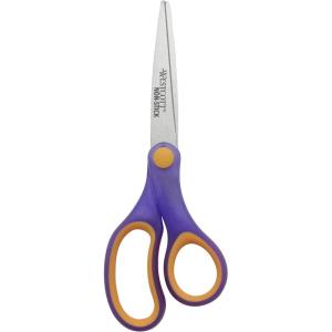 imageWestcott Left ampamp RightHanded Pointed Student Scissors for Kids Ages 1214 Durable Stainless Steel Blades Back to School Classroom Scissors School Supplies 7Inch Assorted ColorsNonStick
