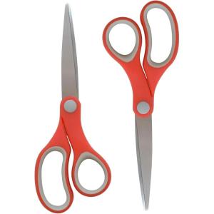imageWestcott Left ampamp RightHanded Pointed Student Scissors for Kids Ages 1214 Durable Stainless Steel Blades Back to School Classroom Scissors School Supplies 7Inch Assorted ColorsAllPurpose