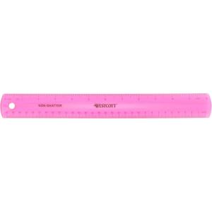 imageWestcott Shatterproof Ruler 12Inch Green 16012Pink