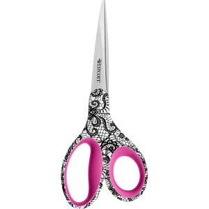 imageWestcott Trendsetter Straight Lace Pattern Scissor 8quot 16660