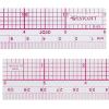 imageWestcott 10thsMetric Beveled Ruler 12Inch30cm B65 Clear1 Count Pack of 1