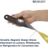 imageWestcott 12 inch Magnetic Flexible Rulers 3 Pack Yellow for School Office Crafts and DIY Measuring Tools for Students and AdultsSet of 3
