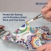 imageWestcott 4in Forged Paper and Fabric Scissors Precision Scissors for Embroidery Detail Sewing and Crafts5Inch