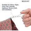 imageWestcott 4in Forged Paper and Fabric Scissors Precision Scissors for Embroidery Detail Sewing and Crafts5Inch