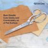 imageWestcott 4in Forged Paper and Fabric Scissors Precision Scissors for Embroidery Detail Sewing and Crafts8Inch Bent