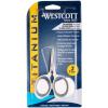 imageWestcott 4quot Sewing TitaniumBonded Embroidery Scissors Curved 138653Inch