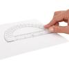 imageWestcott 6Inch Plastic 180 Degree Protractor Clear