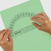 imageWestcott 6Inch Plastic 180 Degree Protractor Clear
