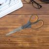 imageWestcott 8Inch Titanium Bonded Straight Scissors Soft Handle GrayYellow 4Pack4Pack