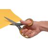 imageWestcott 8Inch Titanium Bonded Straight Scissors Soft Handle GrayYellow 4Pack4Pack