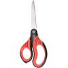 imageWestcott 8Inch TitaniumBonded Premium Handle Scissors for Office and Home BlackRed