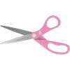 imageWestcott 8quot All Purpose Value Stainless Steel Straight Scissors RedPink Ribbon  1Pack