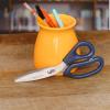 imageWestcott 8quot All Purpose Value Stainless Steel Straight Scissors RedPower Pivot  1Pack