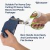 imageWestcott 9Inch CarboTitanium Heavy Duty Fabric Scissors with Soft Bent Handle and Serrated Blade Ideal for Sewing Crafting and Utility Fabrics9 Bent