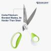 imageWestcott 9Inch CarboTitanium Heavy Duty Fabric Scissors with Soft Bent Handle and Serrated Blade Ideal for Sewing Crafting and Utility Fabrics9 Bent