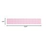 imageWestcott B70 8ths Graph Beveled Ruler 12 in12 inches Single