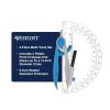 imageWestcott Compass and Protractor Math and Geometry Set Essential School Supplies Plastic Compass for Circles Up to 13Inches Back to School Classroom School Supplies 6Inch Protractor Assorted Colors1 Count Pack of 1