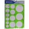 imageWestcott LetterCraft Large and Small Circles Template T831Jumbo