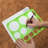 imageWestcott LetterCraft Large and Small Circles Template T831Jumbo