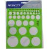 imageWestcott LetterCraft Large and Small Circles Template T831Large  Small