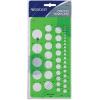 imageWestcott LetterCraft Large and Small Circles Template T831Small
