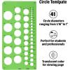 imageWestcott LetterCraft Large and Small Circles Template T831Small