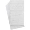 imageWestcott LetterCraft Permanent Vinyl Lettering Franklin Gothic 6Inch White 15865White