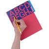 imageWestcott LetterCraft Stencil Helvetica Font 2Inch Characters 15841Helvetica Font