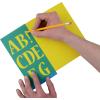 imageWestcott LetterCraft Stencil Helvetica Font 2Inch Characters 15841Nueva Font
