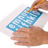 imageWestcott LetterCraft Stencil Marker Font 2Inch Characters 15836