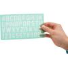 imageWestcott Lettercraft Plastic Lettering Guide Set Color Varies Set of 4 02145