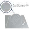 imageWestcott Lettering Stenciling Paper Template ALG1