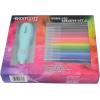 imageWestcott Magic Pen Airbrush Set for Adults and Children with 12 Felt Markers ampamp 10 Stencils for Painting ampamp Crafting Battery Charged with USB Cable Mint Color
