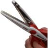 imageWestcott Pinking Shears for Fabric Cutting 95quot TitaniumBonded ZigZag Edge Soft Handle Scissors with Bent Handle for Crafting Sewing QuiltingPaper Edgers Scissors