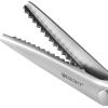 imageWestcott Pinking Shears for Fabric Cutting 95quot TitaniumBonded ZigZag Edge Soft Handle Scissors with Bent Handle for Crafting Sewing QuiltingPinking Shears