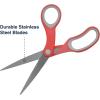 imageWestcott Premium Tailor 95quot Scissors RedBlackMulti