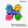 imageWestcott School Scissor Caddy and 5Inch Blunt Safety Scissors for Kids Back to School Classroom Supplies Assorted 24 Pack 14756Blunt