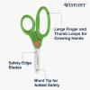 imageWestcott School Scissor Caddy and 5Inch Blunt Safety Scissors for Kids Back to School Classroom Supplies Assorted 24 Pack 14756Blunt