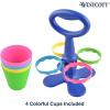 imageWestcott School Scissor Caddy and 5Inch Blunt Safety Scissors for Kids Back to School Classroom Supplies Assorted 24 Pack 14756Caddy Only