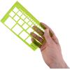 imageWestcott T828 Technical Squares Drawing and Drafting Template Plastic Template Tool GreenBox of 12
