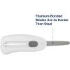 imageWestcott Travel Safe TitaniumBonded Mini Folding Scissors for Fabric and Paper TSA Compliant and Portable for Crafting Sewing Supplies ampamp MoreFolding Scissors