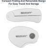 imageWestcott Travel Safe TitaniumBonded Mini Folding Scissors for Fabric and Paper TSA Compliant and Portable for Crafting Sewing Supplies ampamp MoreScissors and Rotary