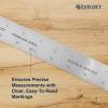 imageWestcott ZC24 Zero Center Stainless Steel Metal Ruler with NonSlip Cork Base 24 in