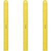 imageWestcott 12 inch Magnetic Flexible Rulers 3 Pack Yellow for School Office Crafts and DIY Measuring Tools for Students and AdultsSet of 3