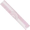 imageWestcott Beveled Protractor Ruler 12quot Transparent B75EACH