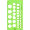 imageWestcott LetterCraft Large and Small Circles Template T831Small