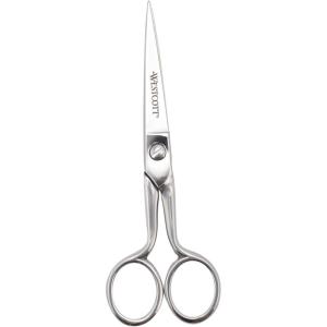 imageWestcott 4in Forged Paper and Fabric Scissors Precision Scissors for Embroidery Detail Sewing and Crafts6Inch